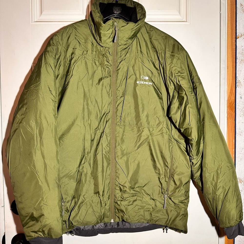 Eider Men's Green Puffer Jacket